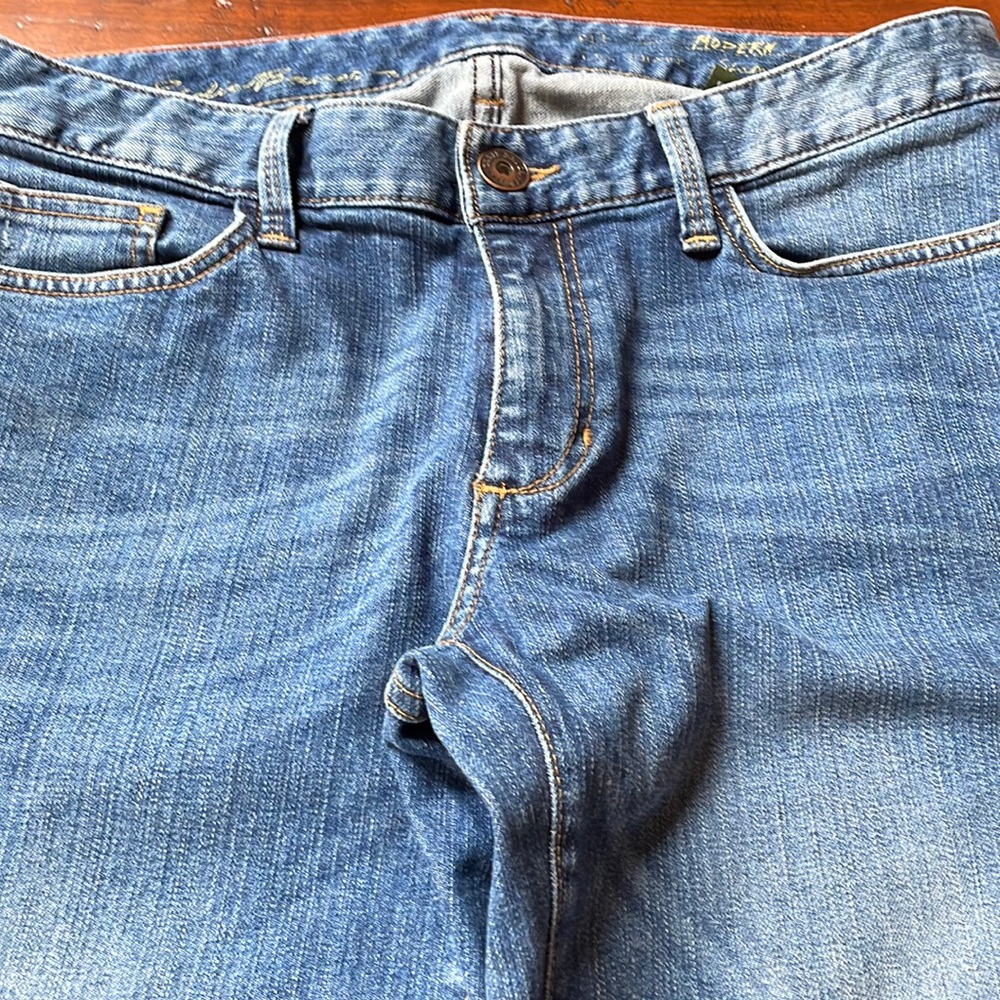 Eddie Bauer Modern Slim Straight Jean Long